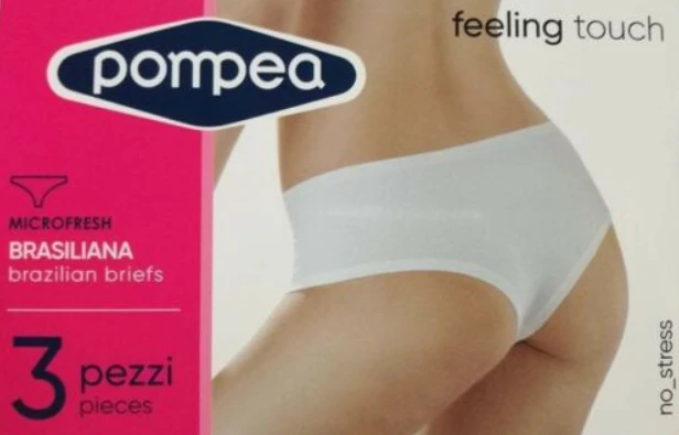 Slip Donna Brasiliana Microfibra Feeling Touch Pompea 3 Slip Donna Brasiliana Microfibra Feeling Touch Pompea