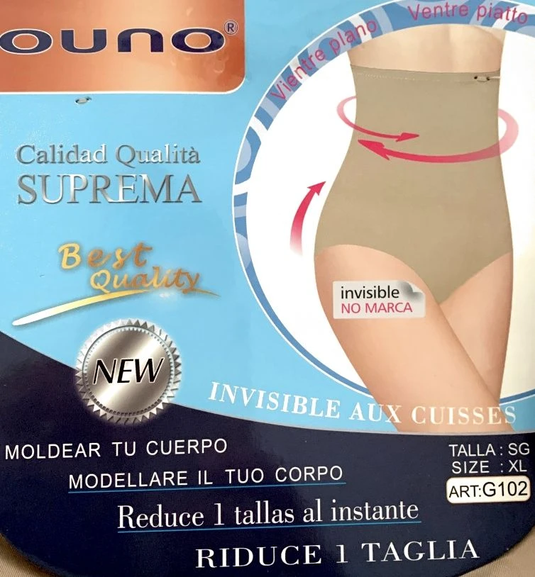 Slip Contenitivo Riducente Modellante Vita Alta Ouno G102 3 Slip Contenitivo Riducente Modellante Vita Alta Ouno G102