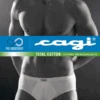 Slip Uomo Midi 100% Cotone Cagi Art.1291
