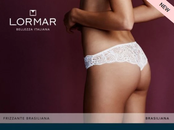 Slip Donna Brasiliana In Pizzo Senza Cuciture Lormar Frizzate 3 Slip Donna Brasiliana In Pizzo Senza Cuciture Lormar Frizzate