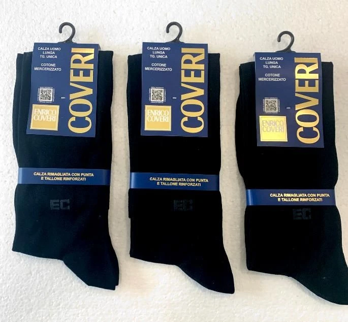 Calza Uomo Lunga Cotone Mercerizzato Elasticizzato Enrico Coveri Spring Line 3 Calza Uomo Lunga Cotone Mercerizzato Elasticizzato Enrico Coveri Spring Line