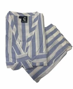 Pigiama Uomo Aperto Stoffa Cotone 100% Camarque Pezzo Unico Scontatissimo