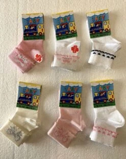 Calzino Baby Neonata Corto Cotone Leon D'Oro 400