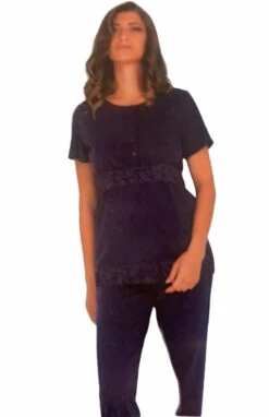 Pigiama Donna Mezza Manica Pantalone Lungo Cotone Nottingham 22851 -Sconto Enrico Coveri e5cf6bab 0a11 4037 921e 6c25c4c24118