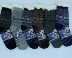 Calza Uomo Termica Antiscivolo Thermal Socks 8122 A