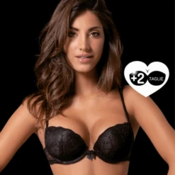 Reggiseno Super Push-Up Pizzo Con Ferretto LoveandBra Art. Esagerato -Sconto Enrico Coveri esag
