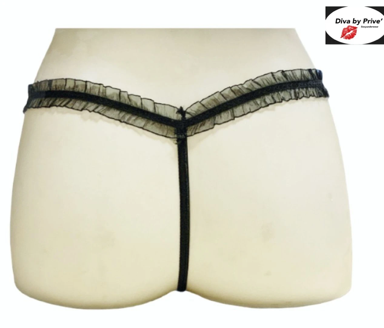 Perizoma Sexy Filo In Pizzo Diva By Prive' 2925 4 Perizoma Sexy Filo In Pizzo Diva By Prive' 2925 - immagine 2