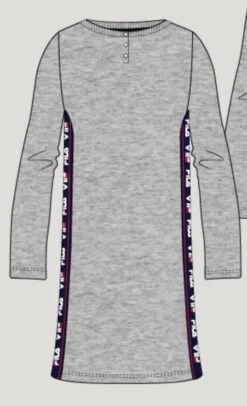 Camicia Da Notte Caldo Cotone FILA 4025 Pezzo Unico Scontatissimo