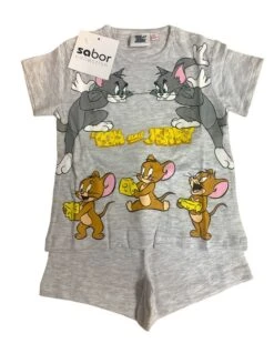 Disney Completo Neonato Cotone 100% Tom And Jerry Special Price