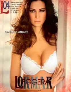 Reggiseno Balconcino Push Up Gel Lormar L04 Outlet