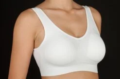 Reggiseno Brassiere Microfibra Seamless Senza Cuciture Selene Louise -Sconto Enrico Coveri louise blanco