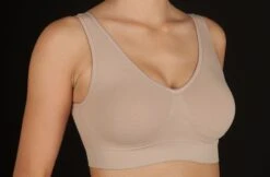 Reggiseno Brassiere Microfibra Seamless Senza Cuciture Selene Louise -Sconto Enrico Coveri louise tierra delantera 3