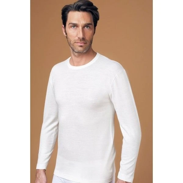 Maglia Uomo Manica Lunga Lanacotone Nottingham TL18 4 Maglia Uomo Manica Lunga Lanacotone Nottingham TL18 - immagine 2