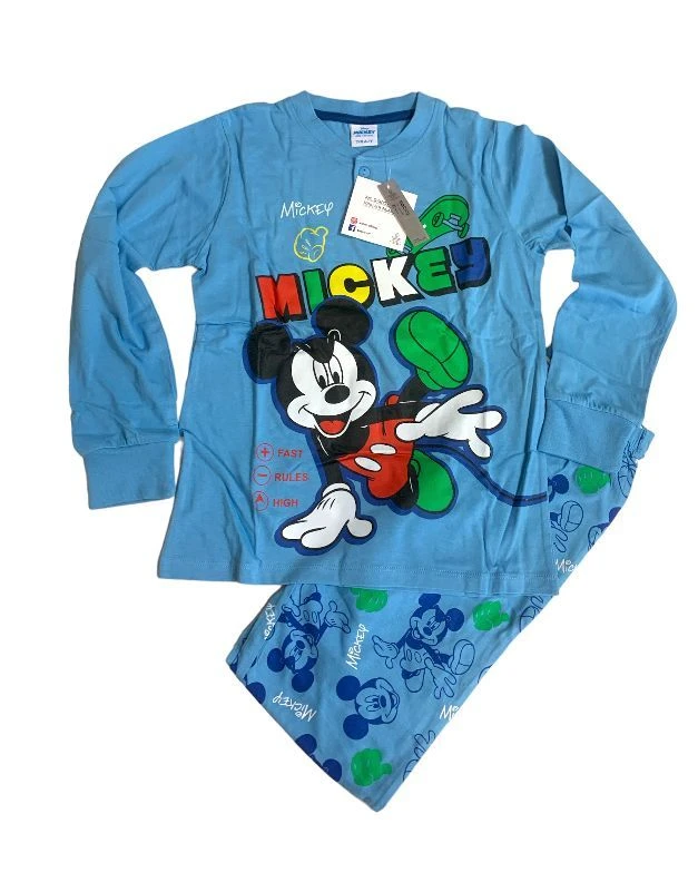 Pigiama Bambino Lungo MICKEY DISNEY PREZZO OULET 3 Pigiama Bambino Lungo MICKEY DISNEY PREZZO OULET