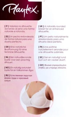 Reggiseno Coppa Morbida Playtex 5877 -Sconto Enrico Coveri photo 2018 05 18 10 23 00