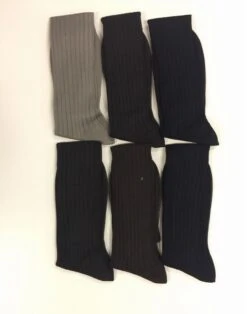 Calzino Uomo Alto Costa Larga Bagnato Art 306/l