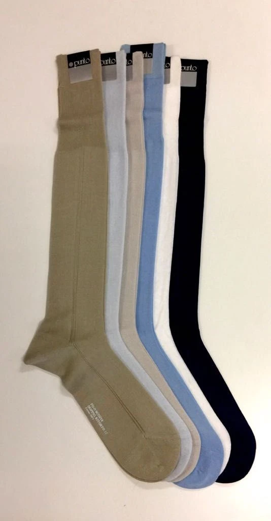 Calzino Uomo Alto Filo Scozia Punto Emmenence Fine Serie 4 Calzino Uomo Alto Filo Scozia Punto Emmenence Fine Serie - immagine 2