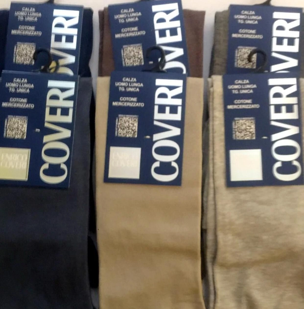 Calza Uomo Lunga Cotone Mercerizzato Elasticizzato Enrico Coveri Spring Line 4 Calza Uomo Lunga Cotone Mercerizzato Elasticizzato Enrico Coveri Spring Line - immagine 2