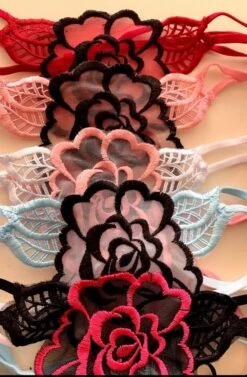 Perizoma Donna Sexy Filo Diva By Prive' Rosa Ricamata -Sconto Enrico Coveri photo 2019 10 21 13 11 23