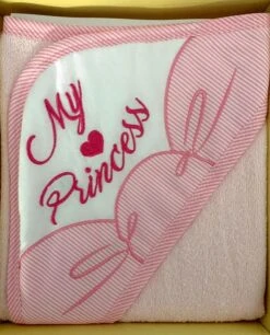 Accappatoio Triangolo Spugna Neonata Ellepi 4194