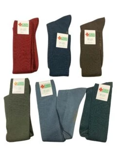 Calzino Uomo Alto Sanitario 60% Lana Calzificio Bianchi