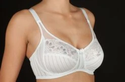 Reggiseno Senza Ferretto In Pizzo E Tulle Coppa C Selene Art. Scarlet -Sconto Enrico Coveri scarlett blanco 17w0163 web