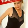 Body Donna Canottiera Spalla Larga 100% Cotone Emmebivi 28372 Outlet