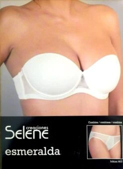Reggiseno Balconcino Fascia Coppa C Selene Art. Esmeralda -Sconto Enrico Coveri thumbnail photo 2019 05 13 15 26 33