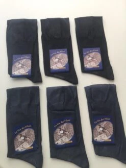 Calzino Uomo Lungo 100% Cotone Filo Di Scozia Finezza 22 Clanby's