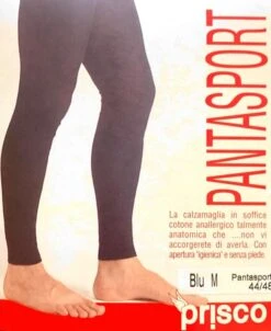 Calzamaglia Uomo Caldo Cotone Calzificio Prisco Pantasoport