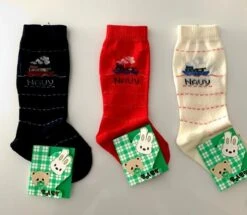 Calzino Neonato Alto Cotone 100% Calze Bianchi 3449