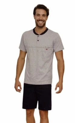 Pigiama Uomo CORTO 100% Cotone IL GRANCHIO 750 Prezzo Promozionale