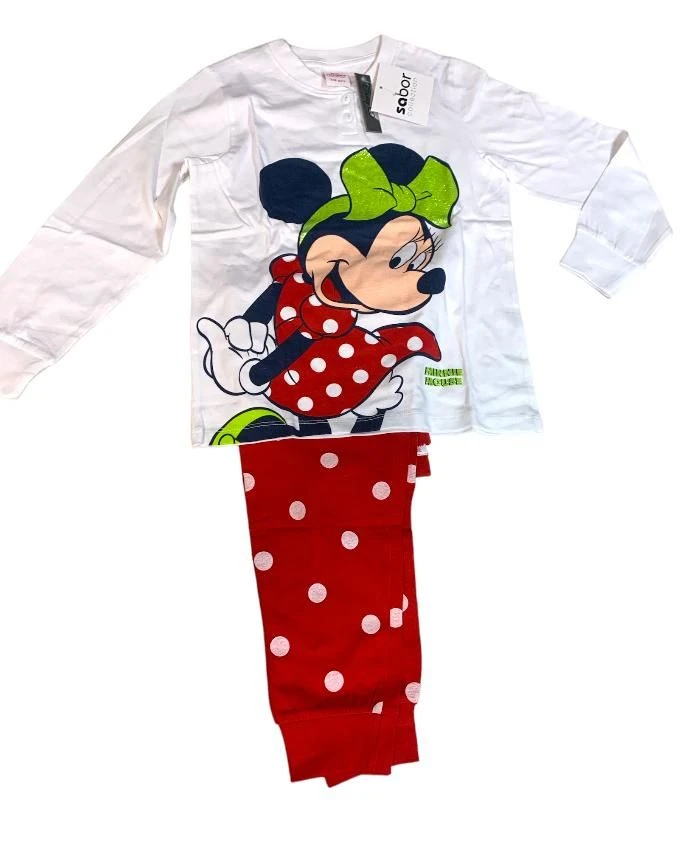 Pigiama Bambina Lungo MINNIE DISNEY PREZZO OULET 3 Pigiama Bambina Lungo MINNIE DISNEY PREZZO OULET