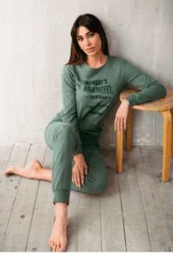 Tuta Casa Donna Cotone Pesante Jadea Home 5159