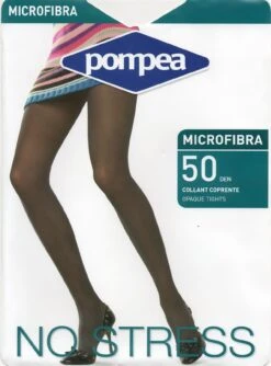 Collant Donna Pompea Coprente 50 -Sconto Enrico Coveri zoom 85068644 50 den microfibra 1
